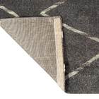 Tapete Decorativo Deltona 200x250 Cinza Escuro - Gran Belo