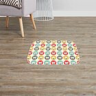 Tapete Decorativo Dog Bulldogs Único