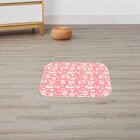 Tapete Decorativo Dog Rosa Único