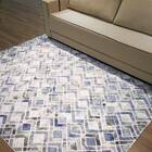 Tapete Decorativo Elizabeth 200x250 Azul- Gran Belo