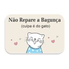 Tapete Decorativo Emborrachado Não Repare A Bagunça - 60x40 Cm