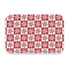 Tapete Decorativo Emborrachado Natalino Flocos De Neve - 60x4