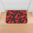 Tapete Decorativo Emborrachado Preto Pimenta - 60x40 Cm