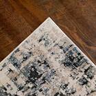 Tapete Decorativo Nobre 200x300 Off White/azul - Gran Belo