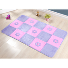 Tapete Decorativo Quarto Menina Pelúcia 1,20m X 74cm Antiderr