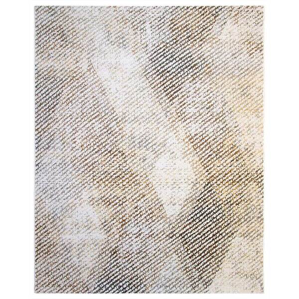 Tapete Decorativo Sala De Estar Ágape 240x340 Geométrico Bege