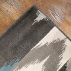 Tapete Decorativo Sala De Estar Hamilton 200x250 Bege/azul -