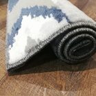 Tapete Decorativo Sala De Estar Hamilton 200x250 Bege/azul -