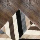 Tapete Decorativo Sala De Estar Hamilton 250x300 Cinza/marrom