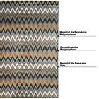 Tapete Decorativo Sala De Estar Hamilton 300x400 Cinza/amarel