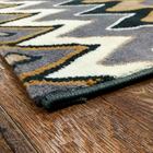 Tapete Decorativo Sala De Estar Hamilton 300x400 Cinza/amarel