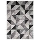 Tapete Decorativo Sala De Estar Hazard 200x250 Cinza - Gran B