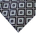 Tapete Decorativo Sala De Estar Hazard 250x300 Quadriculado A