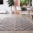 Tapete Decorativo Sala De Estar Hazard 250x380 Bege/cinza  Gr