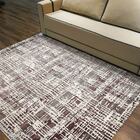 Tapete Decorativo Sala De Estar Simba 200x290 Abstrato Marrom