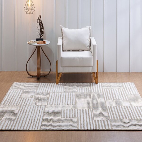 Tapete Decorativo York 150x200cm Bege