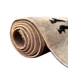 Tapete Desenho Eros Poliéster Azul e Cinza 140x200cm Edantex