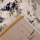 Tapete Desenho Eros Poliéster Azul e Cinza 140x200cm Edantex