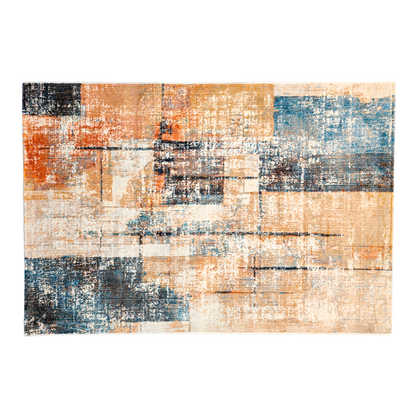 Tapete Desenho Eros Poliéster Colorido 140x200cm Edantex