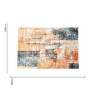 Tapete Desenho Eros Poliéster Colorido 200x300cm Edantex