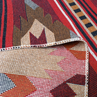 Tapete Retangular Dupla Face Kilim 2 Poliéster Multicolorido Interno 1,5x2m Jolitex