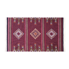 Tapete Retangular Dupla Face Kilim 2 Poliéster Multicolorido Interno 2x2,5m Jolitex