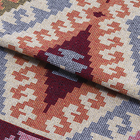 Tapete Retangular Dupla Face Kilim 4 Poliéster Multicolorido Interno 1,5x2m Jolitex