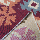 Tapete Retangular Dupla Face Kilim 4 Poliéster Multicolorido Interno 2,4x3m Jolitex