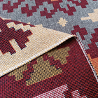 Tapete Retangular Dupla Face Kilim 4 Poliéster Multicolorido Interno 2x2,5m Jolitex