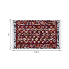 Tapete Dupla Face Kilim Capadócia 1,5x1m Jolitex