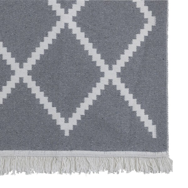 Tapete Dupla Face Kilim Istambul Abstrato Internas 0,8x55x75cm