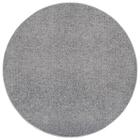 Tapete Ecletik Cinza 190xredondo Tapetes São Carlos