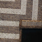 Tapete Eco Nature Labirinto 2,00 X 2,50 Marrom 70