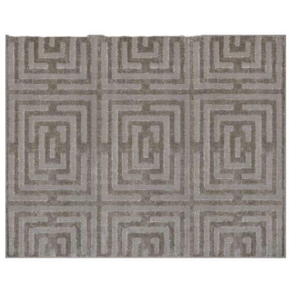 Tapete Eden Cinza Claro 2,5x2m