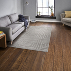 Tapete Eden Cinza Claro 2x1,5m