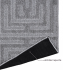 Tapete Eden Cinza Claro 2x1,5m