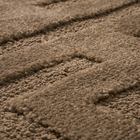 Tapete Eden Marrom Claro 1x0,5m