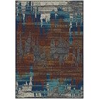 Tapete Egípcio Austin 0.67x1.20 Azul Abdalla