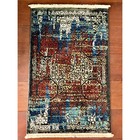 Tapete Egípcio Austin 0.67x1.20 Azul Abdalla