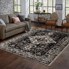 Tapete Egípcio Damask 1.90x2.40 Cinza Escuro 3305e Abdalla