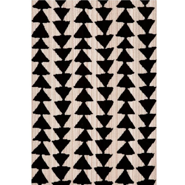 Tapete Egípcio Damask 1.90x2.90 Preto/branco 4826x Abdalla