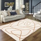 Tapete Egípcio Pelo Baixo 100x150cm Desenho 25 - 100x150cm