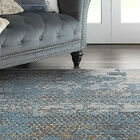 Tapete Egípcio Quebec 0.60x0.90 Cinza/multi 2063l Abdalla