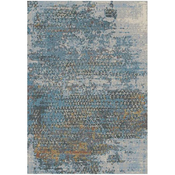 Tapete Egípcio Quebec 1.40x1.90 Cinza/multi 2063l Abdalla