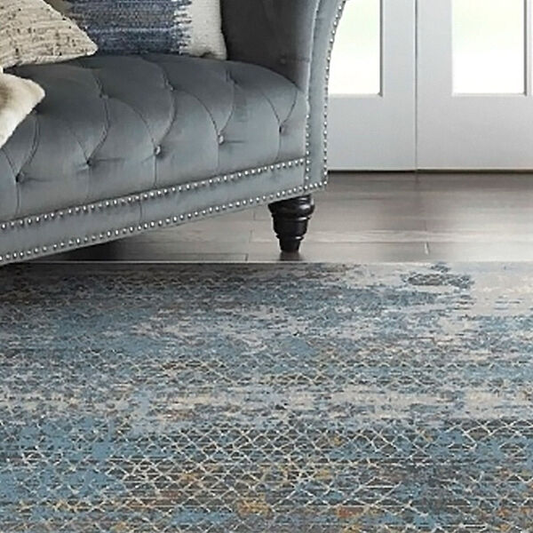 Tapete Egípcio Quebec 2.40x3.40 Cinza/multi 2063l  Abdalla