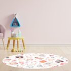 Tapete Emborrachado Oval Brinquedos E Acessórios Diversos - 7