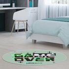 Tapete Emborrachado Oval Play Again - 70x90 Cm