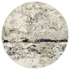 Tapete Enigma Cosmos 2,00 Redondo - Tapete São Carlos - Bege