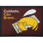 Tapete Entrada Corte A Laser 70x50cm Dog Amarelo S19 222-03d
