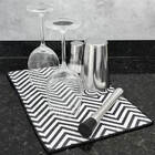 Tapete Escorredor De Louças Super Absorção 25x40 Pia Pequena